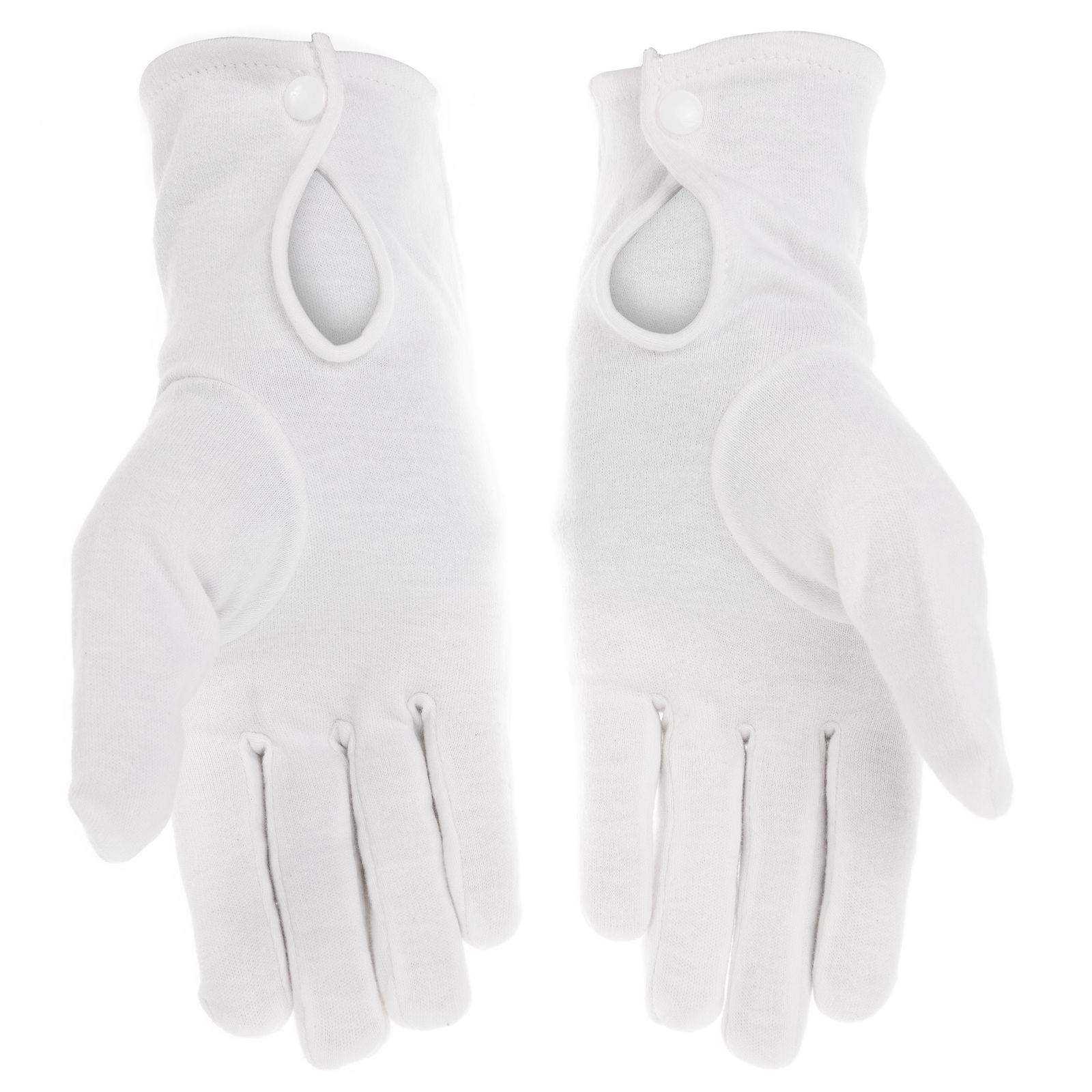 Classic White Cotton Masonic Gloves – Formal Regalia Gloves for Ceremonies, Lodge Meetings & Ritual Use - Image 5