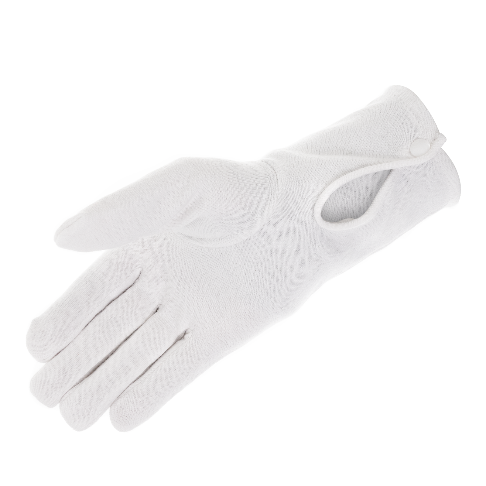 Classic White Cotton Masonic Gloves – Formal Regalia Gloves for Ceremonies, Lodge Meetings & Ritual Use - Image 4