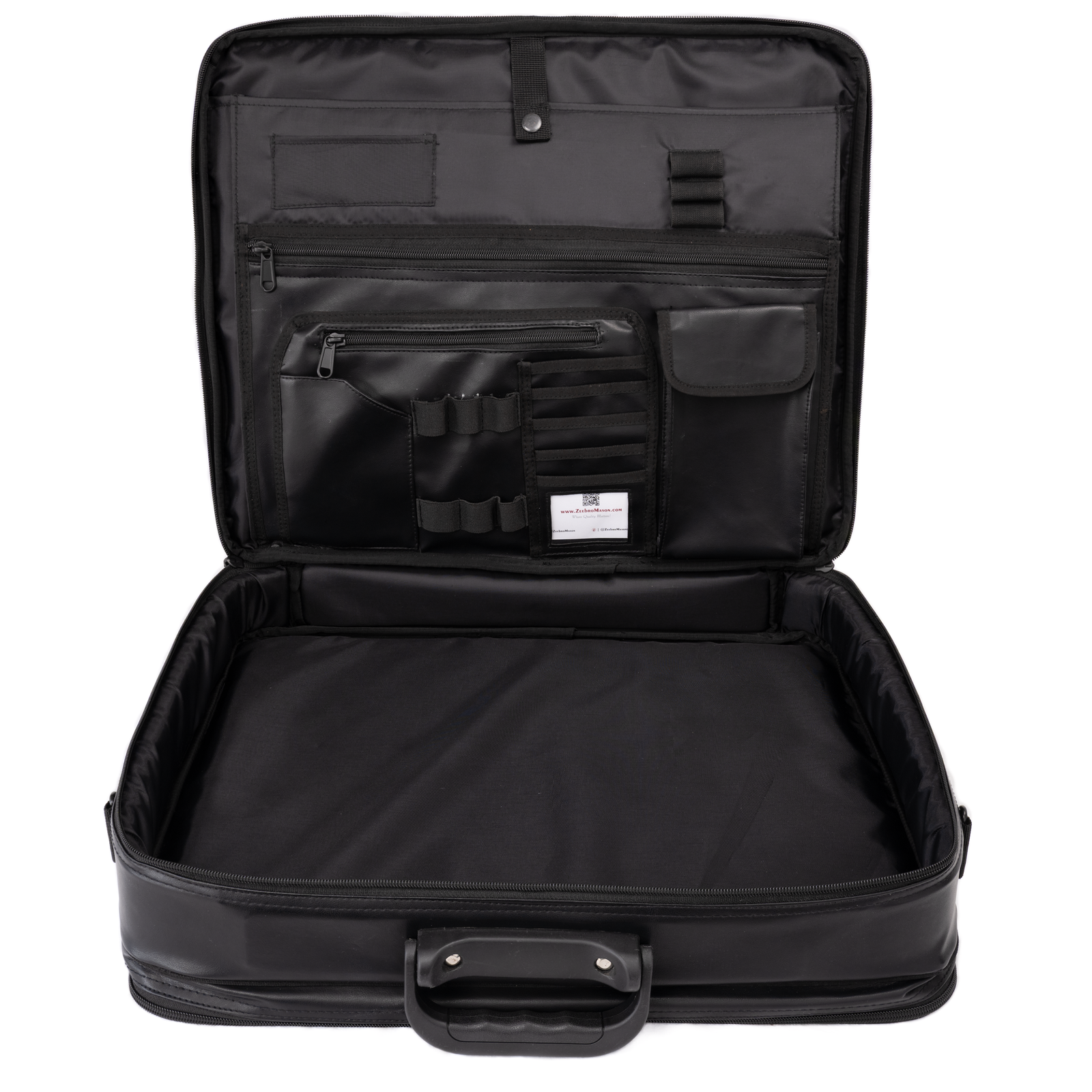 Dual-Purpose Masonic Briefcase & Apron Case | Premium Faux Leather Construction - Image 8