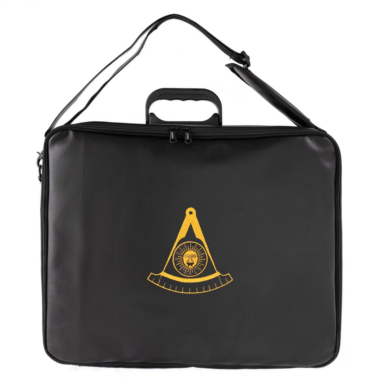 Dual-Purpose Masonic Briefcase & Apron Case | Premium Faux Leather Construction - Image 4